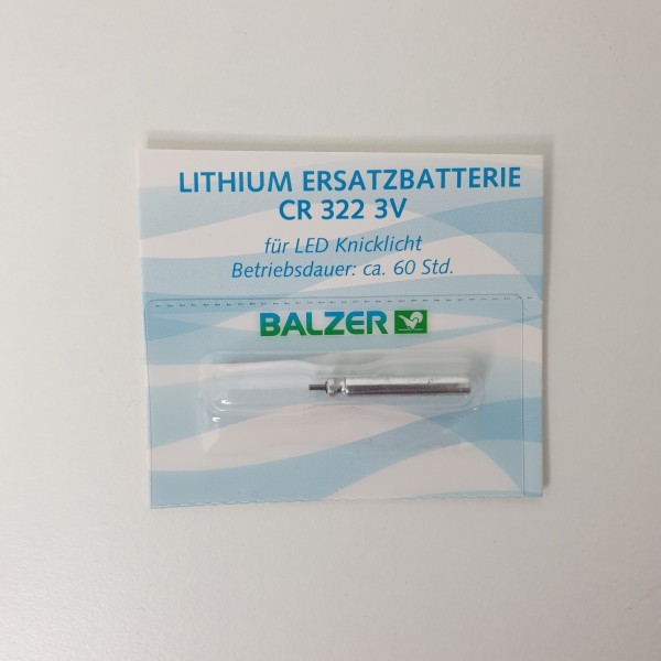 grün Ersatzbatterie CR 322 3V Balzer LED Elektro Knicklicht weiss rot 
