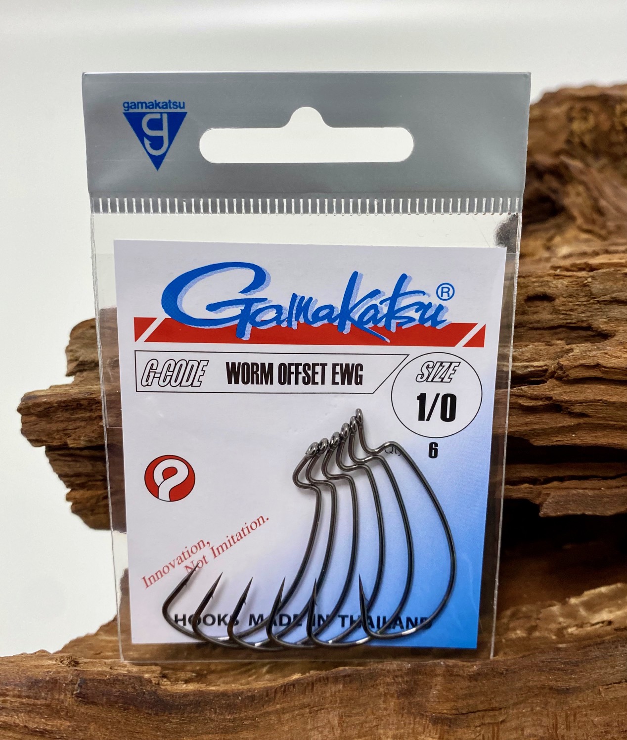 Gamakatsu Worm Offset EWG Hooks Black 1 2 4 1/0 2/0 3/0 4/0 5/0 Worm Hooks