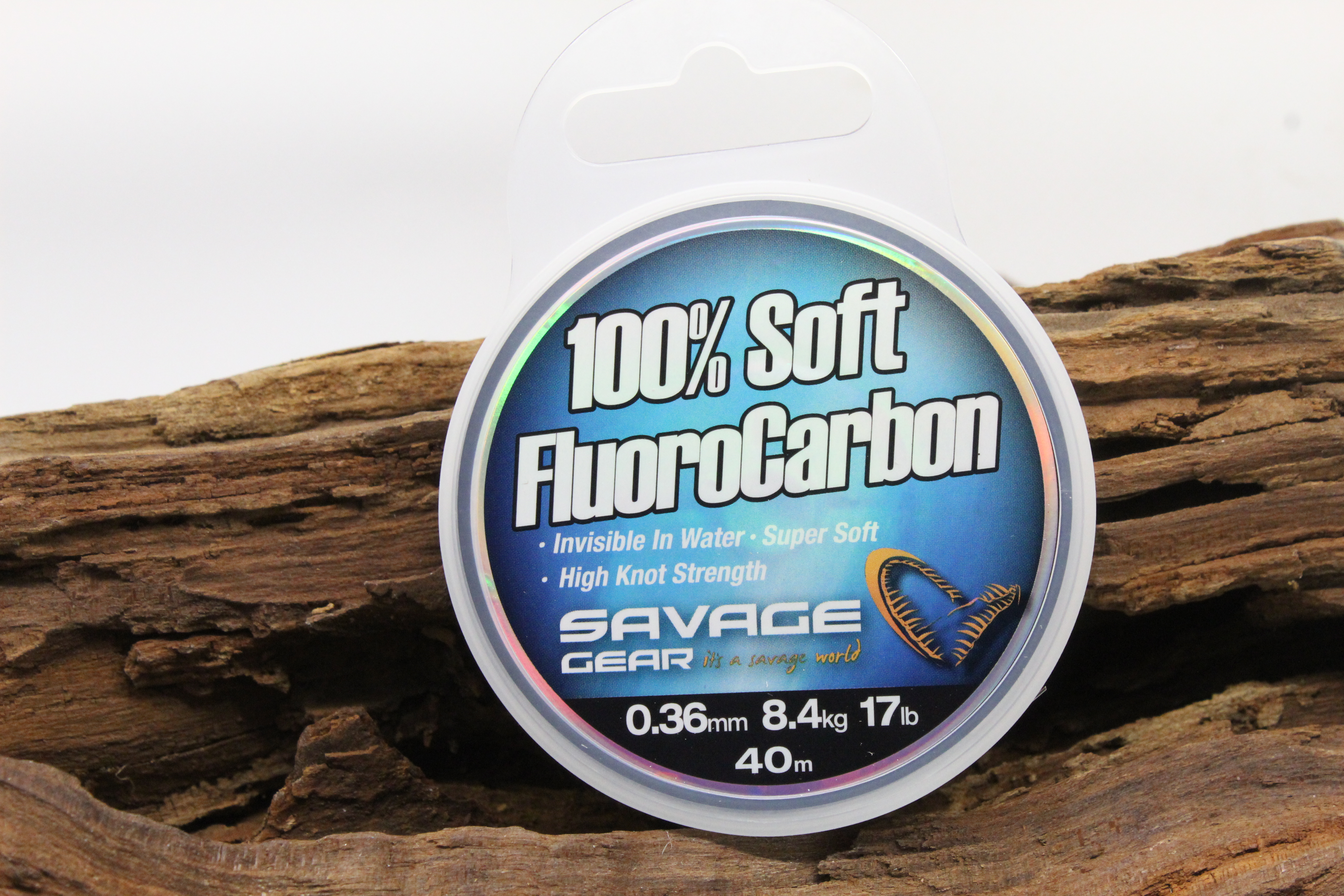Savage Gear Soft Fluoro Carbon 0,39mm 0,46mm 0,49mm 35m Raubfischangeln NEW OVP 